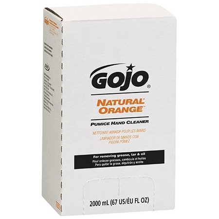 Gojo GOJO Natural* Orange Pumice Hand Cleaner Refill Box - 2,000 mL, 4PK BUY00441754